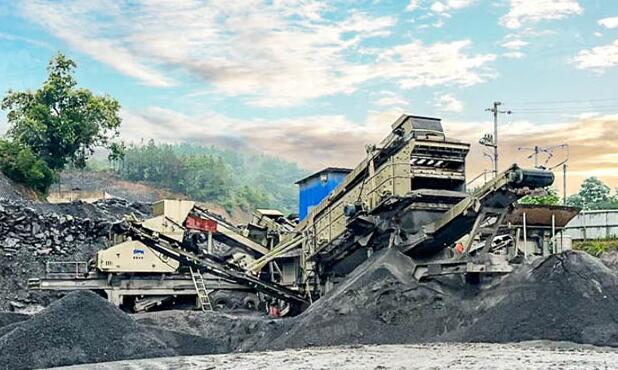 Mobile Limestone Crushing Plant